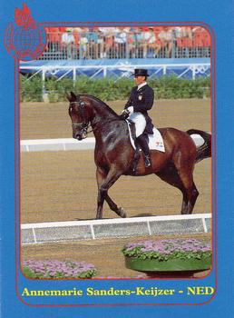 1995 Star Cards Riders of the World #73 Annemaire Sanders-Keijzer Front